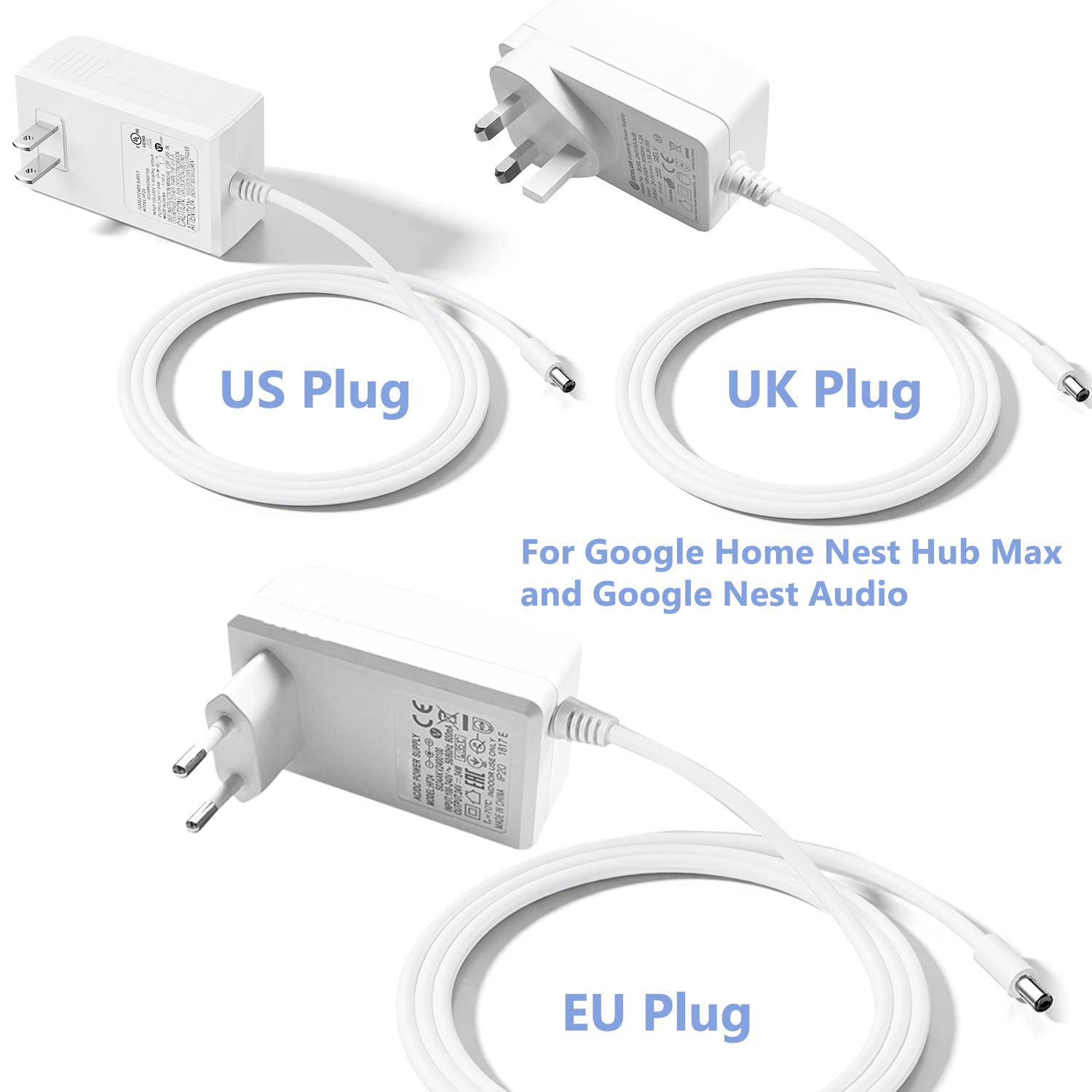 Google Speaker Nest Audio - 24V-Netzteil für Google Home Nest Hub
