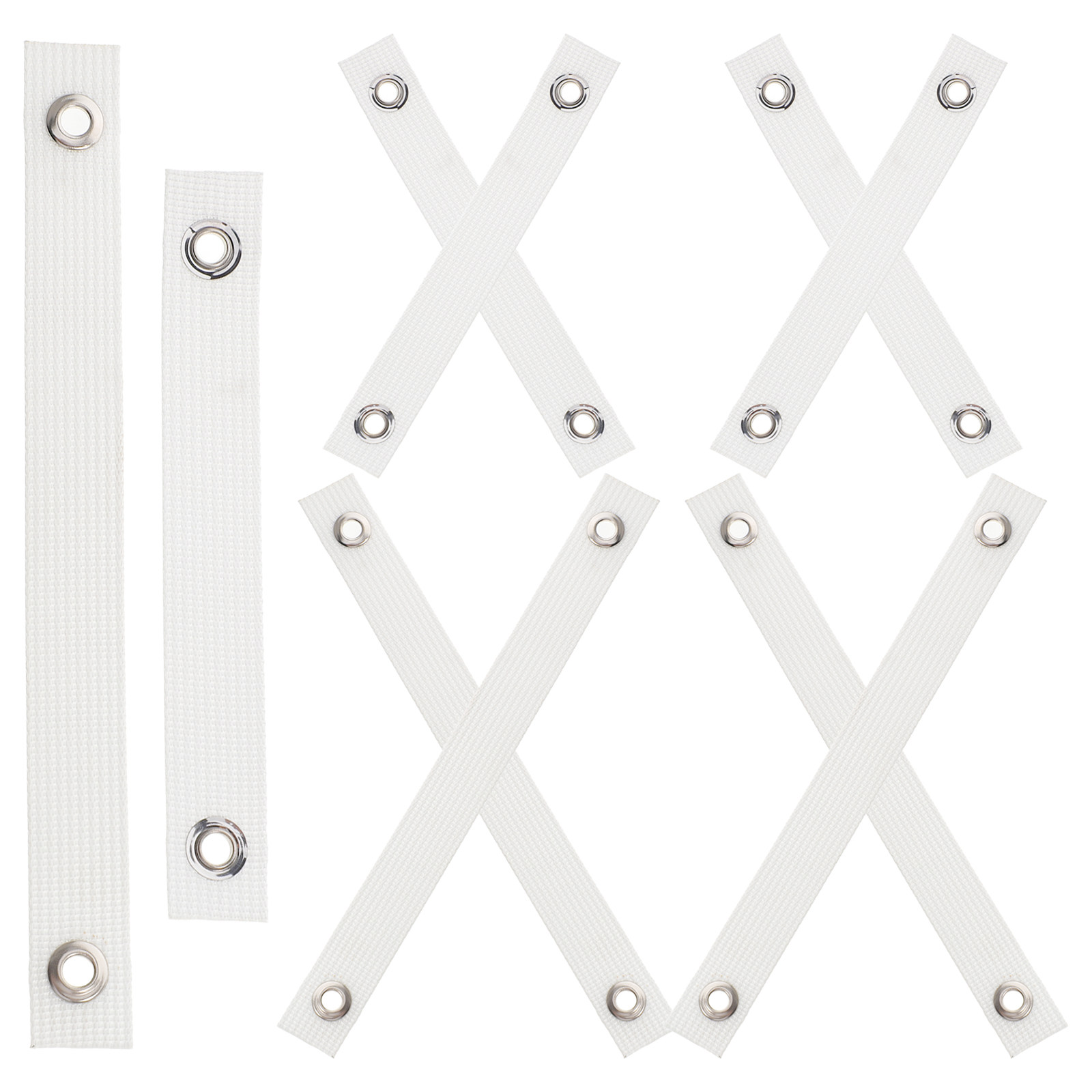 10 Stück weiße Möbel-Wandgurte – Earthquake Anchor Strap Bewertung und Preis
